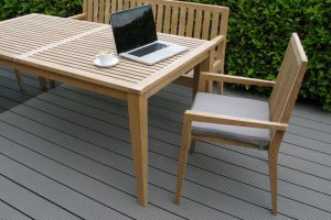 Solid Teak Dining Chair 6
