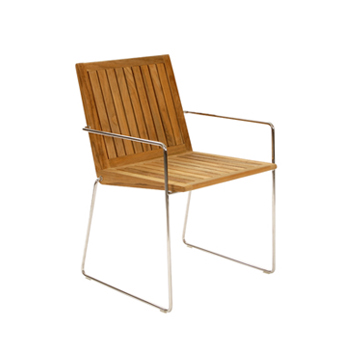 contemporary teak garden chairs