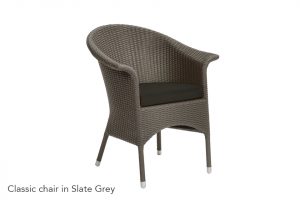 Classic Chair in Slate Grey