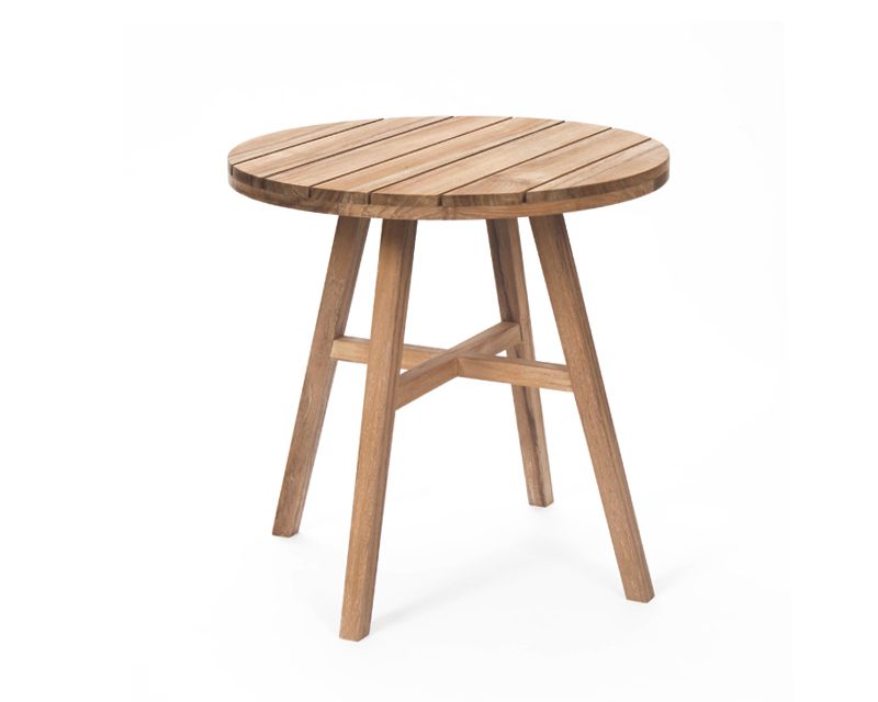 Contemporary garden table 60cm 2