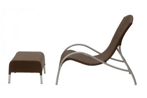 Rattan Garden Lounger 3