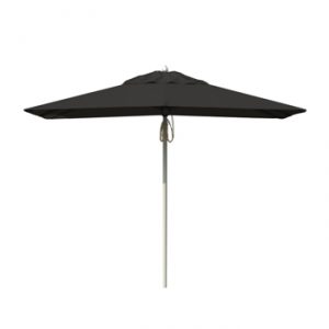 Parasol Aluminium Black