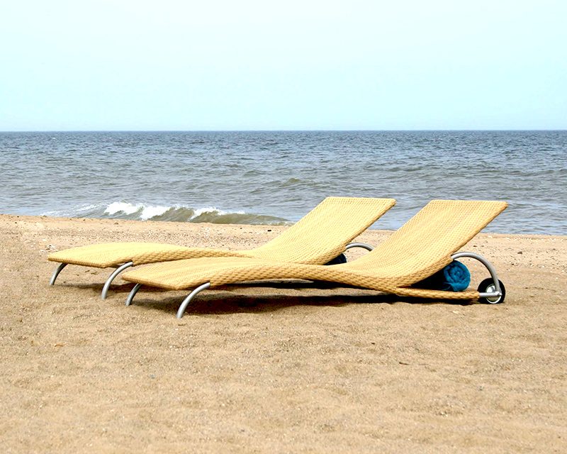 Rattan Sunbed 4