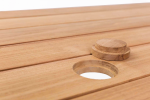 Reclaimed Garden Dining Table Detail 5