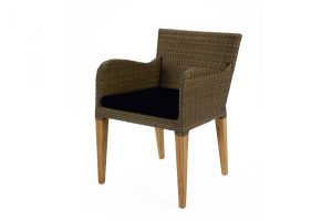 Woven Rattan Armchair 1