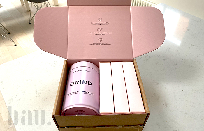 Grind coffee box & branding