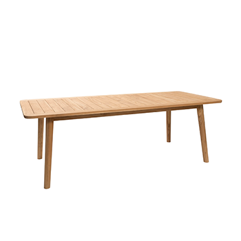 Oslo Scandinavian outdoor dining table