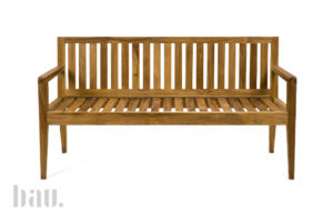 Solid Teak Garden Bench 2